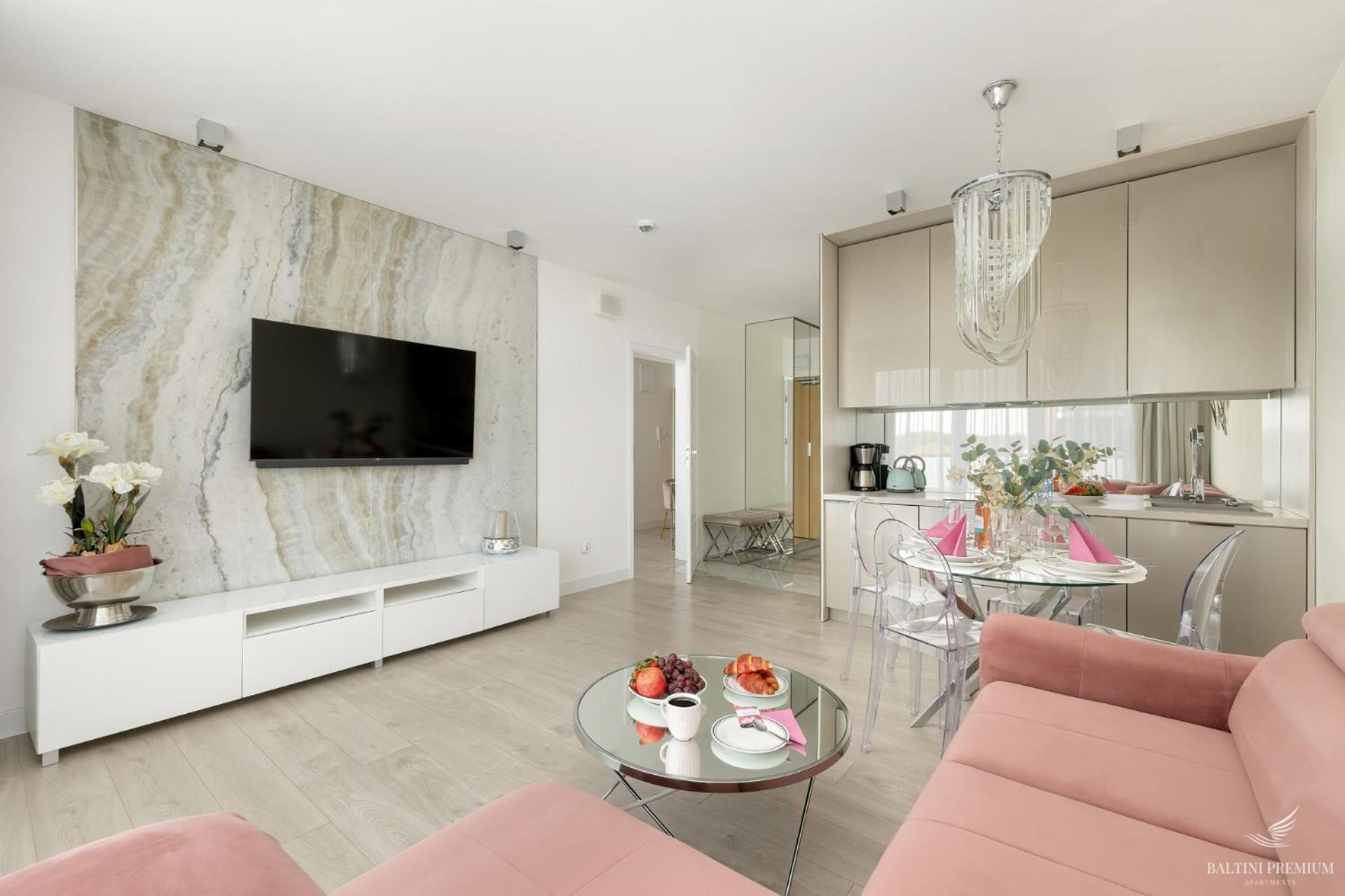 Baltini Premium Apartament Kasprowicza 20 A-B Z Basenem, Saunami I Jacuzzi Kołobrzeg Rom bilde